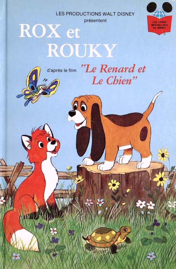Livre Rox et Rouky : Le Renard et le Chien (Livre d'occasion) - ISBN 2892100879