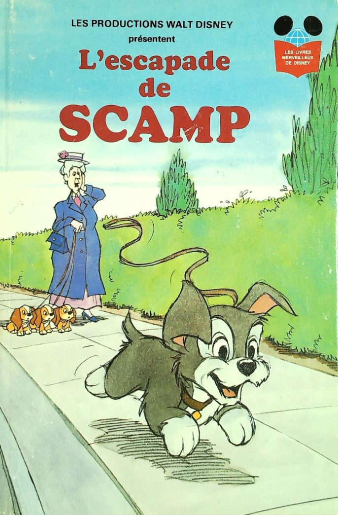 Livre L'escapade de Scamp (Livre d'occasion) - ISBN 2892101255