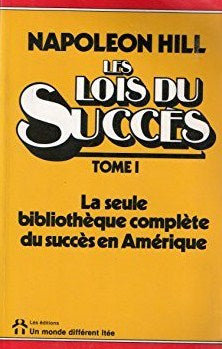 Livre Les lois du succès - Napoleon Hill (Livre d'occasion) - ISBN 2892250374