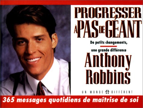 Livre Progresser à pas de géant - Anthony Robbins (Livre d'occasion) - ISBN 2892253063