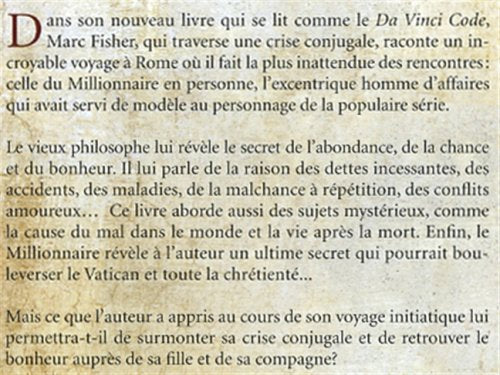 Livre Le secret de la rose: Le dernier message du millionaire - Marc Fisher (Livre d'occasion) - ...