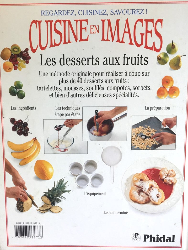 Livre Les desserts aux fruits - Collectif (Livre d'occasion) - ISBN 2893932711