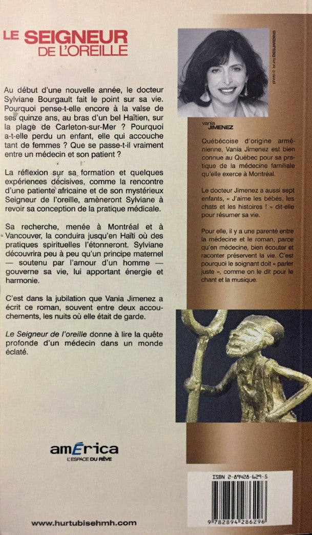 Livre Le seigneur de l'oreille - Jimenez Vania (Livre d'occasion) - ISBN 2894286295