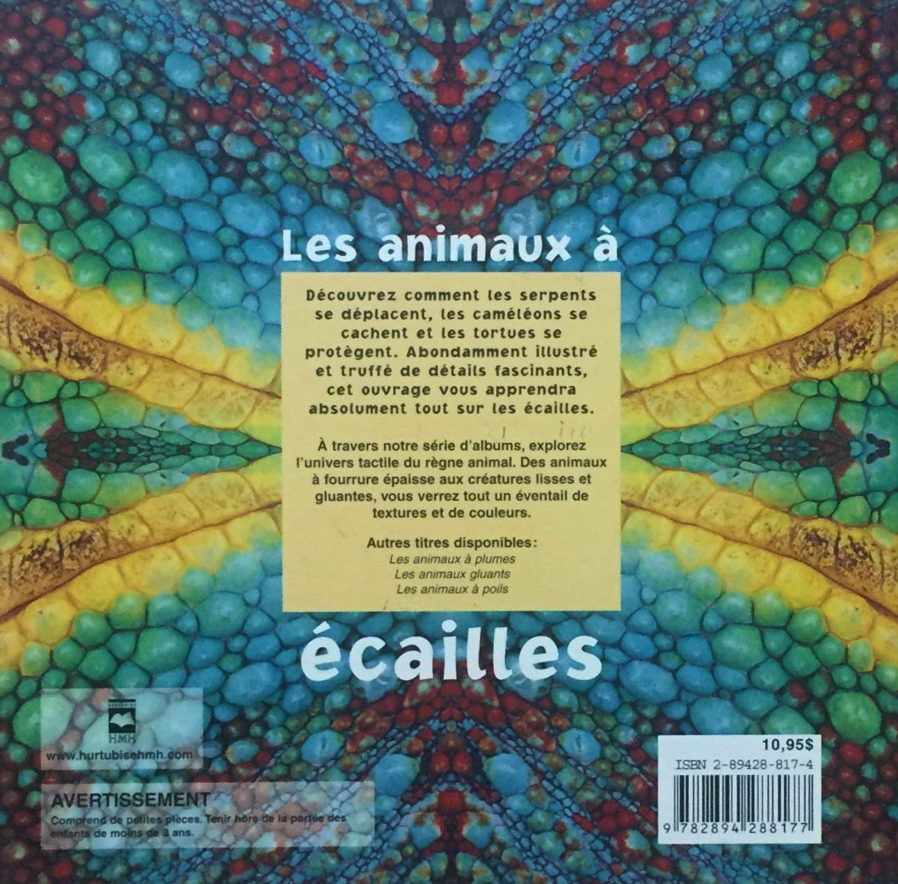 Livre Les animaux à écailles (Livre d'occasion) - ISBN 2894288174