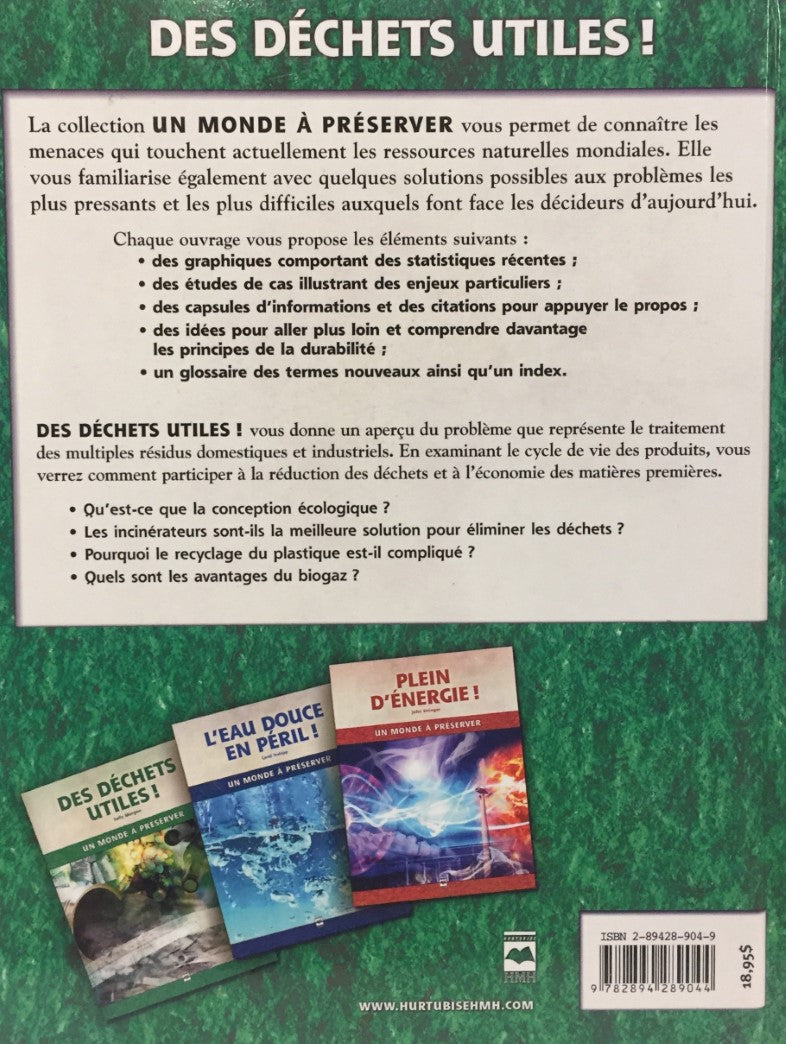 Livre Des déchets utiles - Sally Morgan (Livre d'occasion) - ISBN 2894289049