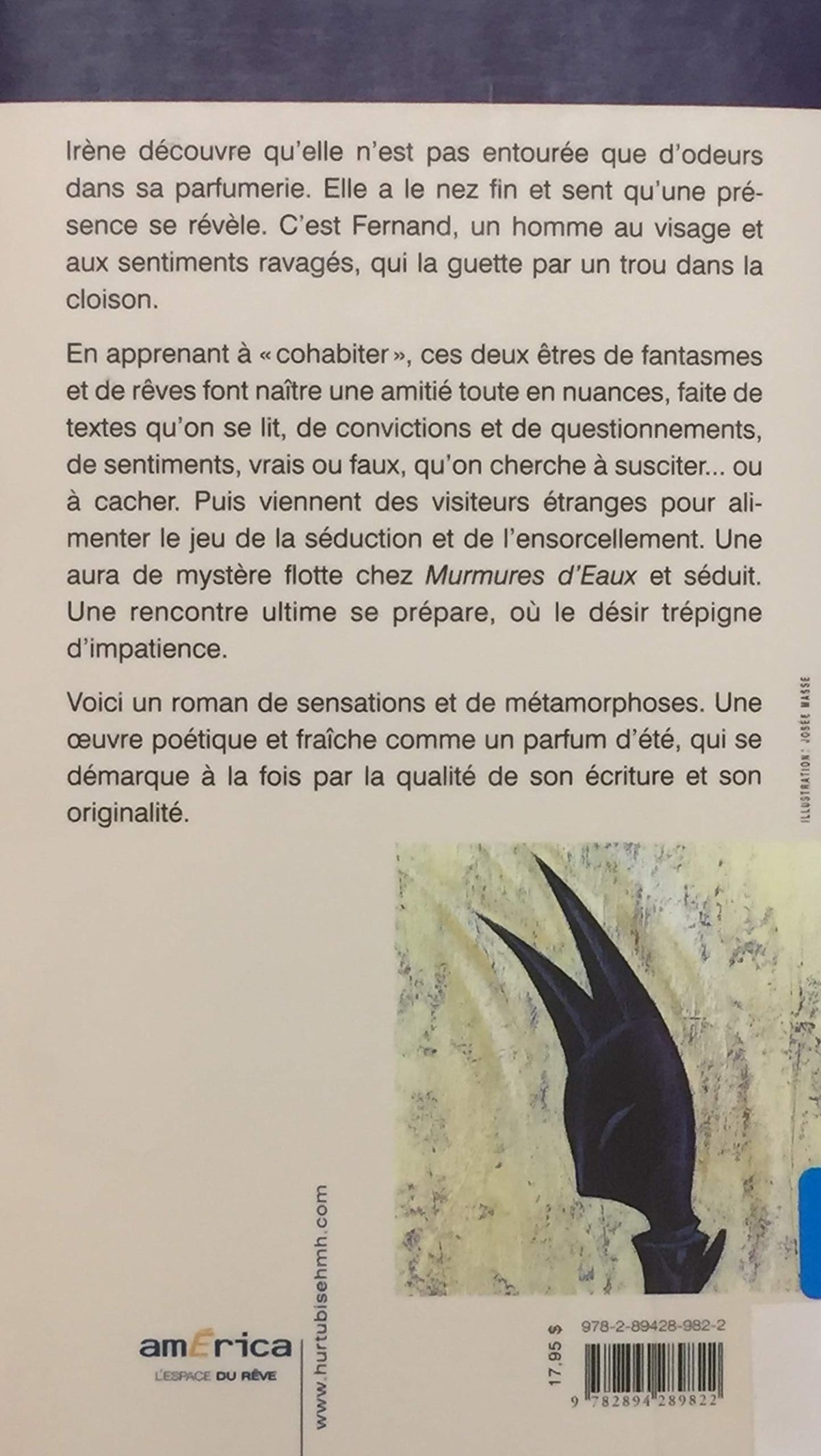 Livre Murmures d'eaux (Marie-Claude Gagnon) (Livre d'occasion) - ISBN 2894289820