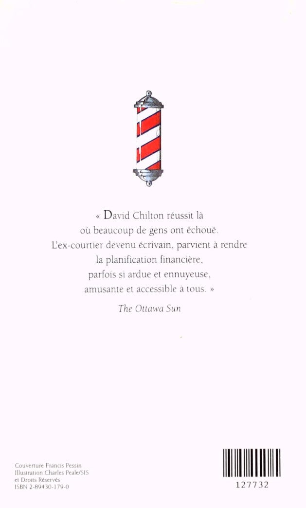 Livre Un barbier riche : Le bon sens appliqué à la planification financière (David Chilton)...