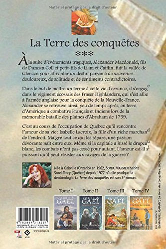 Livre La terre des conquêtes - Sonia Marmen (Livre d'occasion) - ISBN 289431325X