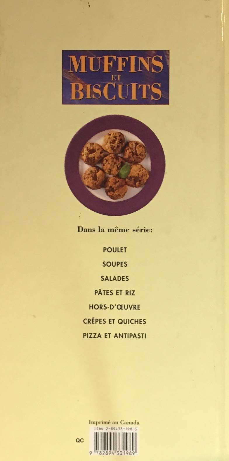 Livre Muffins et biscuits - Collectif (Livre d'occasion) - ISBN 2894331983