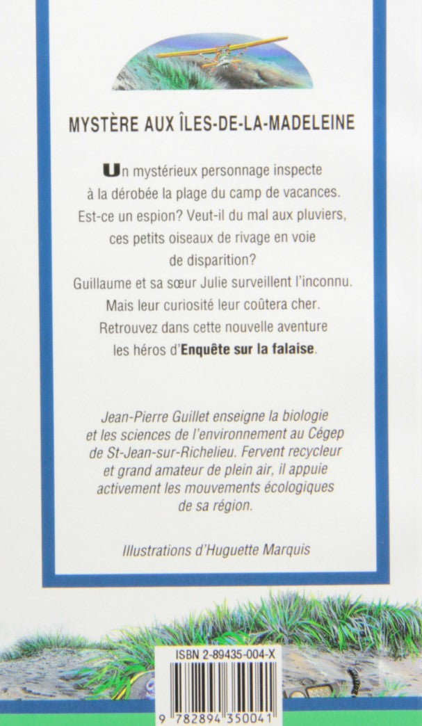 Nature jeunesse # 4 : Mystère aux Îles-de-la-Madeleine (Jean-PIerre Guillet)