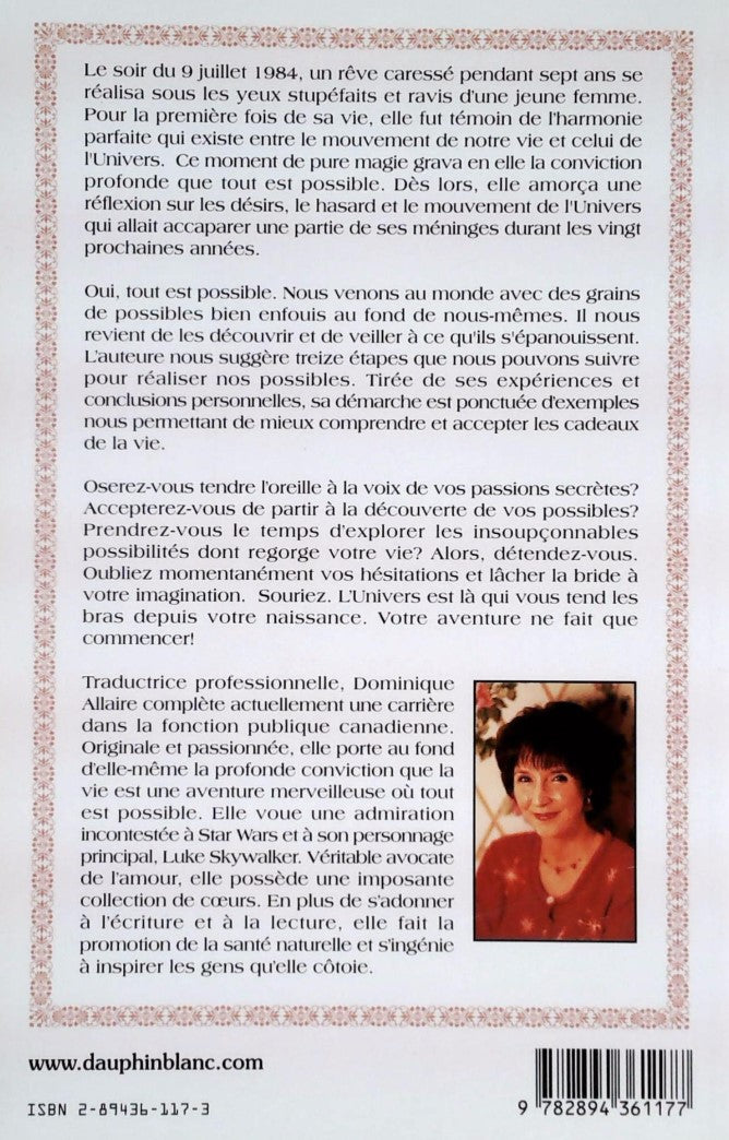 Livre Oui tout est possible - Dominique Allaire (Livre neuf) - ISBN 2894361173