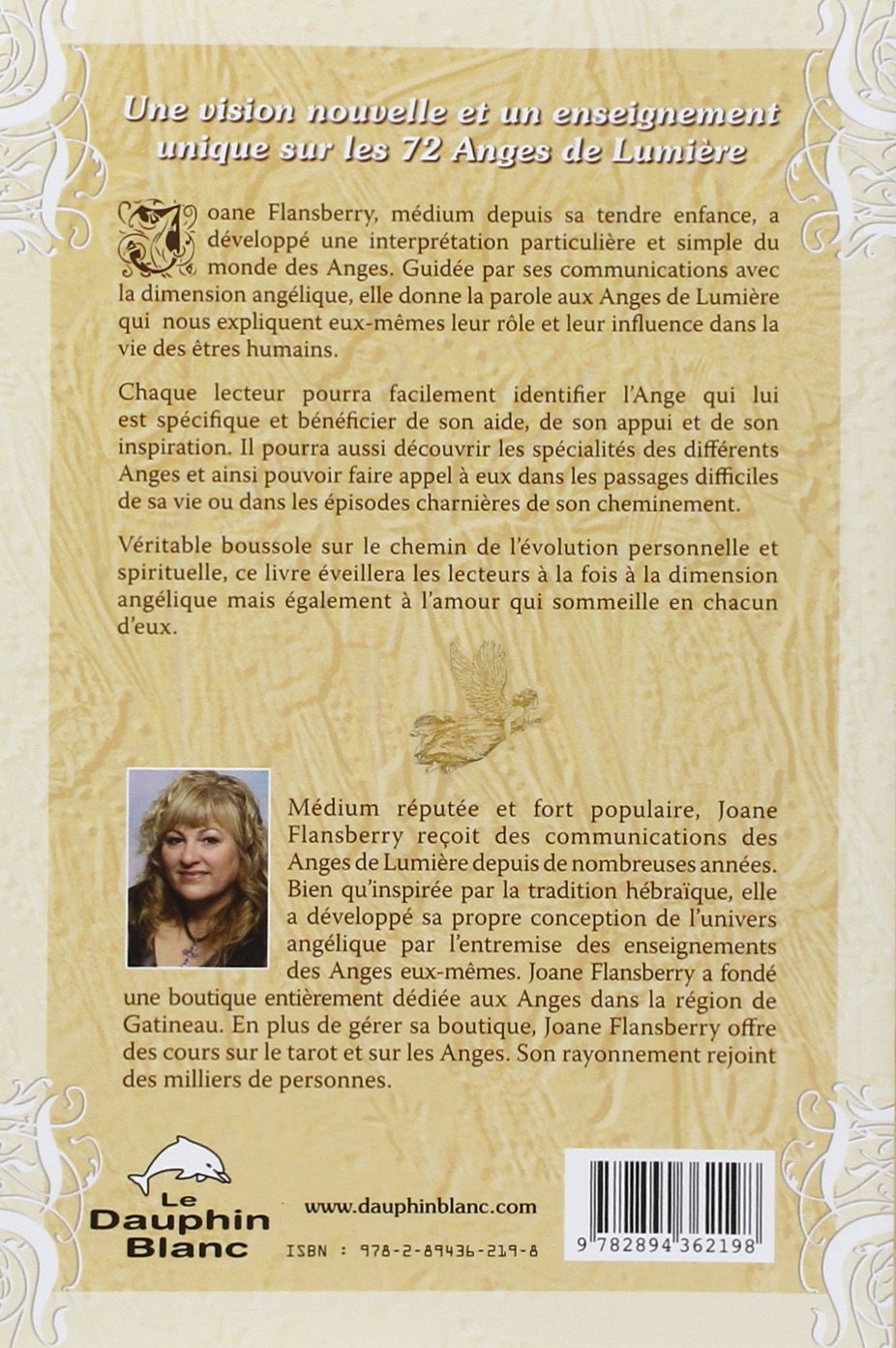 Livre La bible des anges (Joane Flansberry) (Livre d'occasion) - ISBN 2894362196