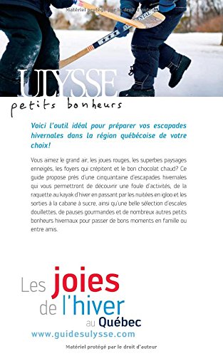 Livre Les joies de l'hiver au Québec - Julie Brodeur (Livre d'occasion) - ISBN 2894649584