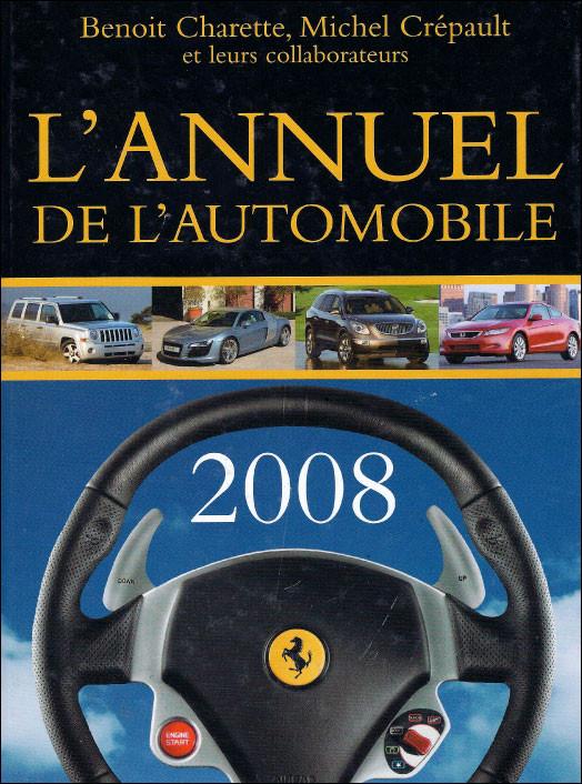 Livre ISBN 2894723563 L'annuel de l'automobile 2008 (Benoît Charette)