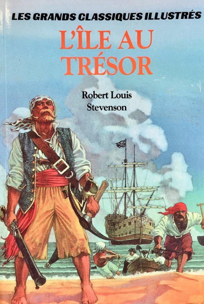 Livre Les Grands Classiques Illustrés : L'île au trésor (Robert Louis Stevenson) (Livre...