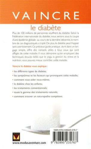 Livre Vaincre le diabète - Catherine Steven (Livre d'occasion) - ISBN 2895235767