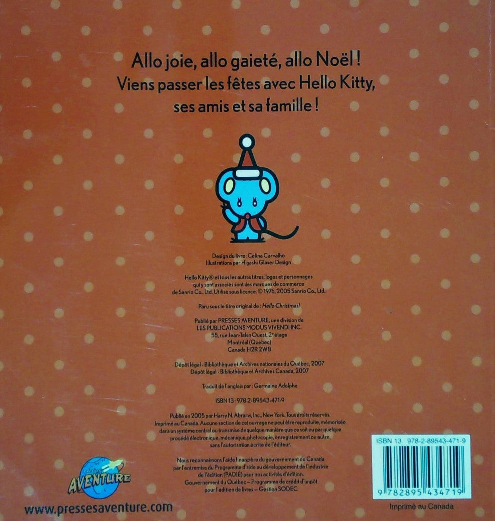 Livre Allo Noël ! - Germaine Adolphe (Livre d'occasion) - ISBN 2895434719