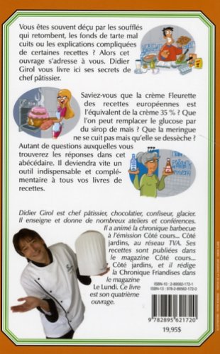 Livre L'ABC des trucs de pâtisserie du chef Didier - Didier Girol (Livre d'occasion) - ISBN 28956...