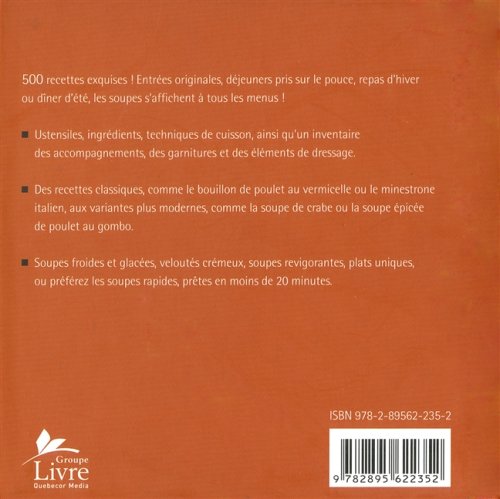 Livre 500 Soupes - Susannah Blake (Livre d'occasion) - ISBN 2895622353