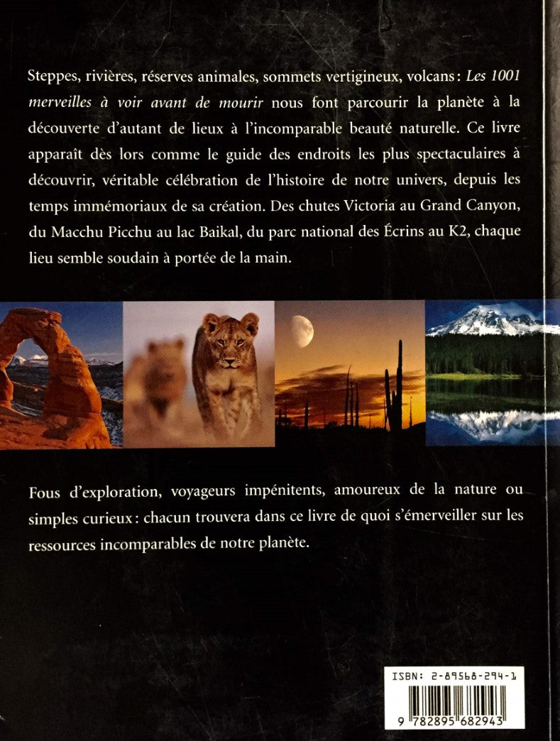 Livre 1001 Merveilles à voir avant de mourir - Michael Bright (Livre d'occasion) - ISBN 2895682941