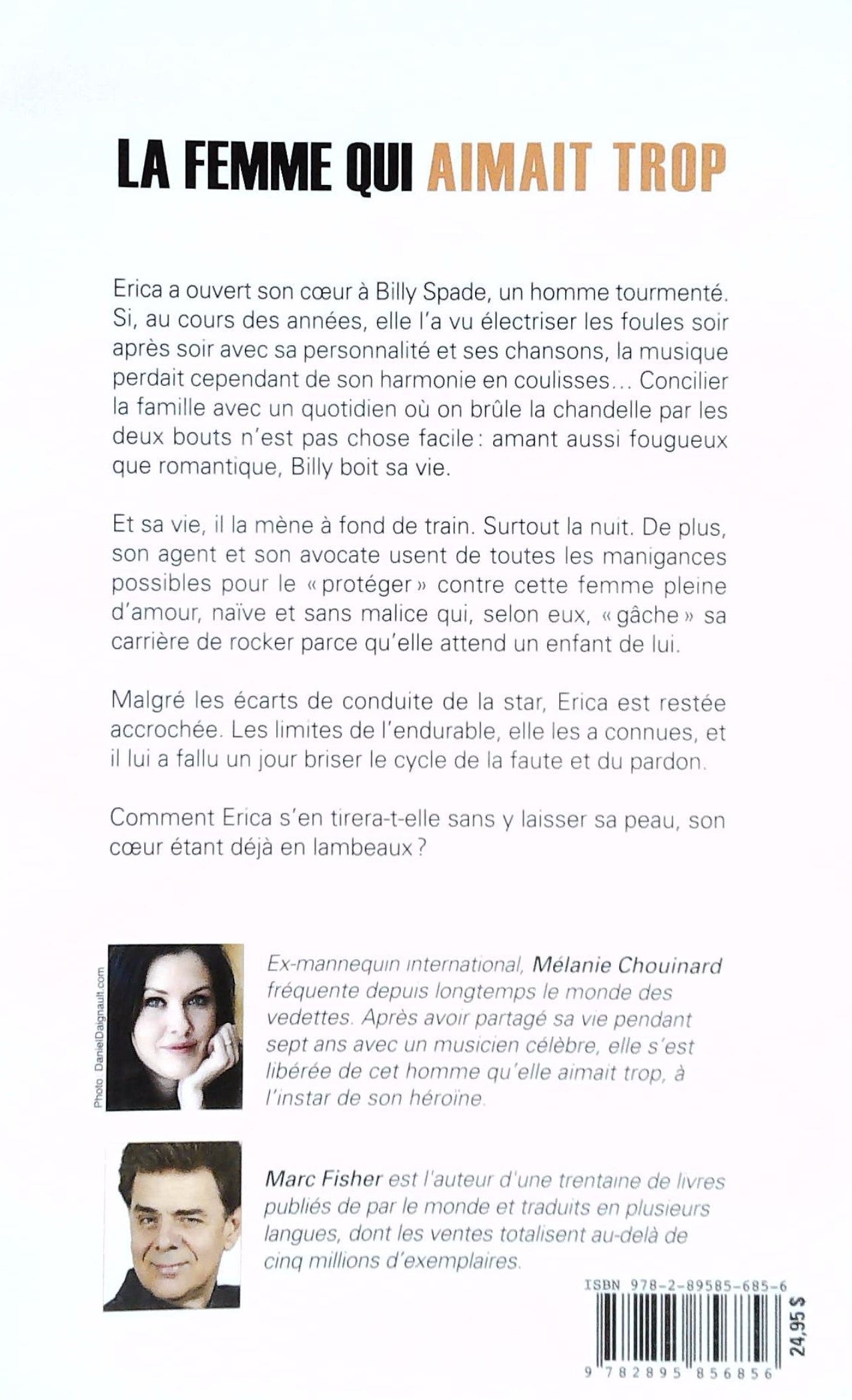 Livre La femme qui aimait trop - Marc Fisher (Livre d'occasion) - ISBN 2895856850