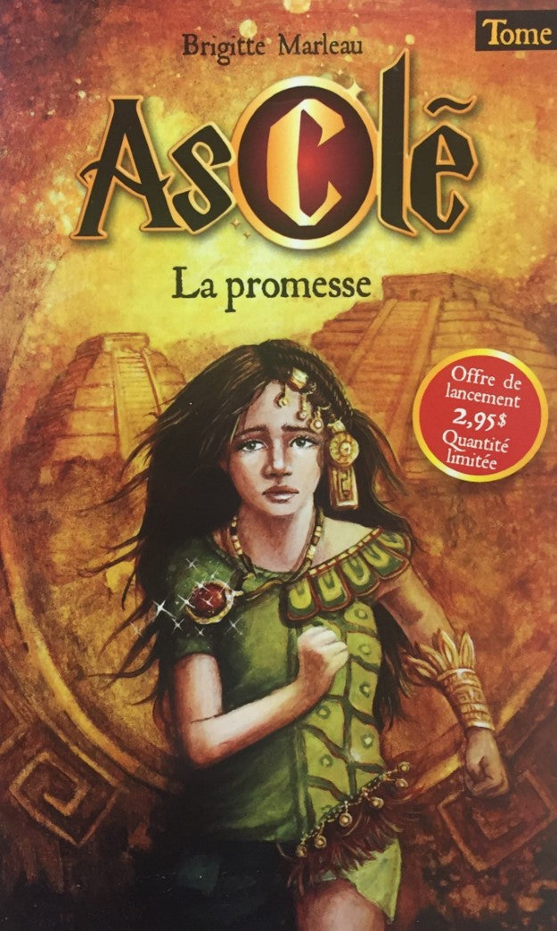 Livre Asclé # 1 : La promesse (Brigitte Marleau) (Livre d'occasion) - ISBN 2895953449
