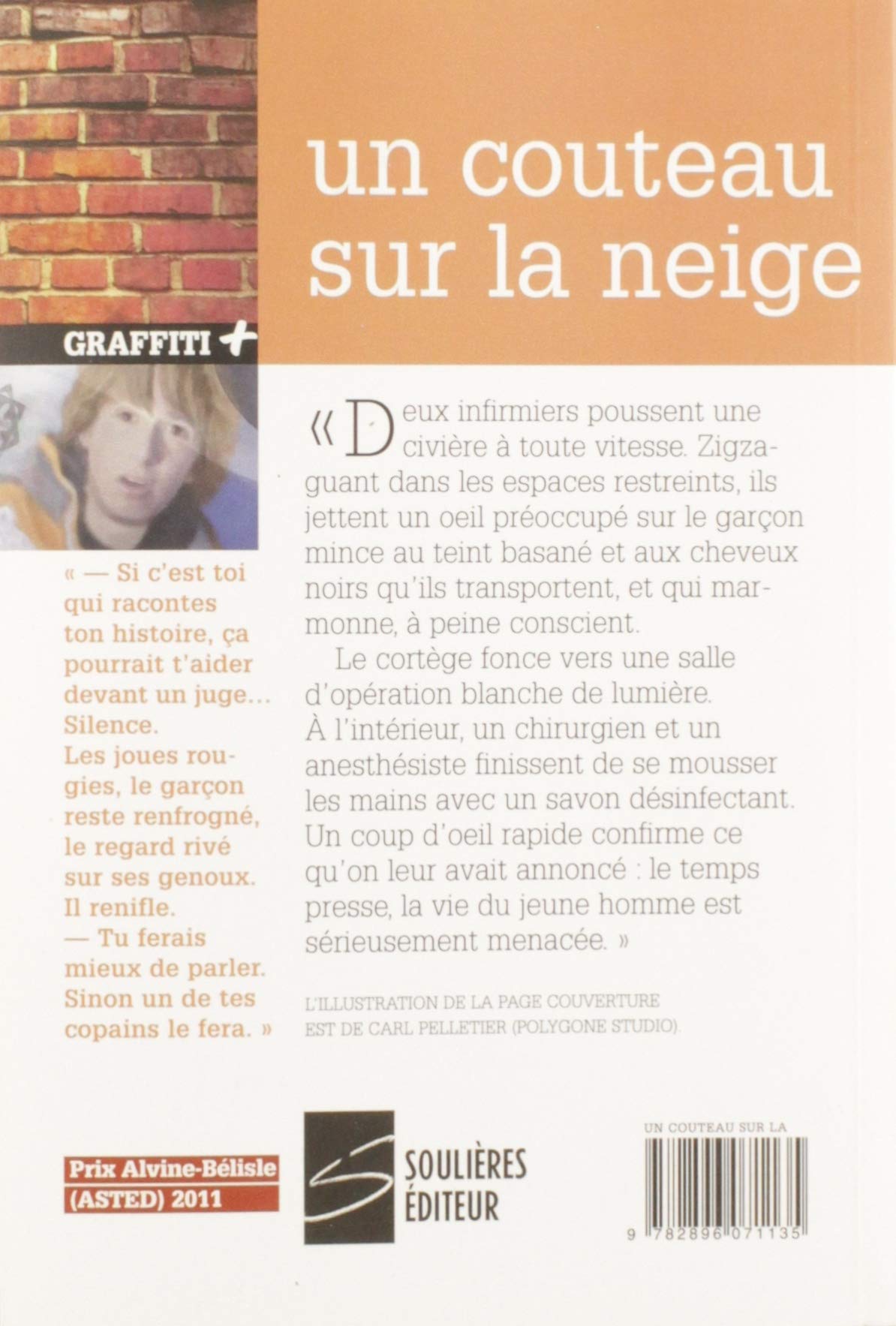 Livre Un couteau sur la neige - Maryse Pelletier (Livre d'occasion) - ISBN 289607113X