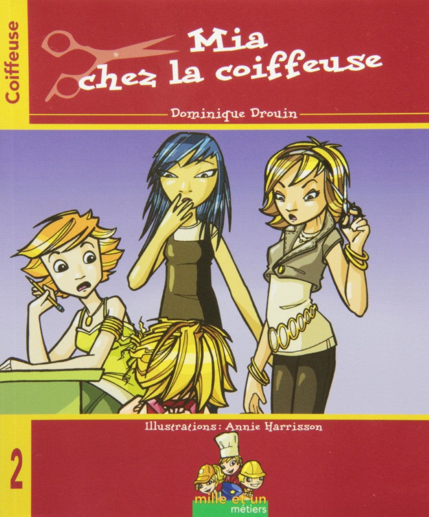 Livre Mia chez la coiffeuse - Dominique Drouin (Livre d'occasion) - ISBN 2896330607
