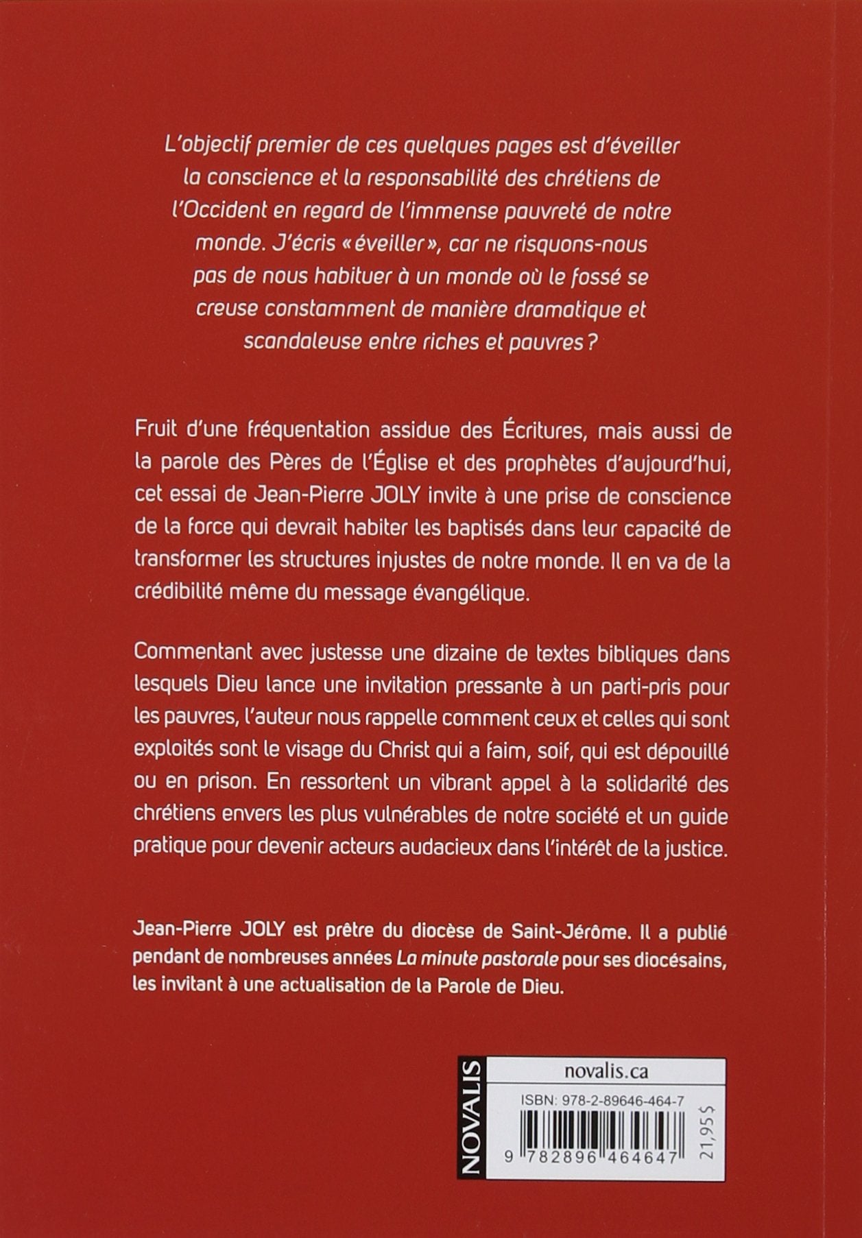 Livre Suis-je le gardien de mon frère? - Jean-Pierre Joly (Livre d'occasion) - ISBN 2896464646