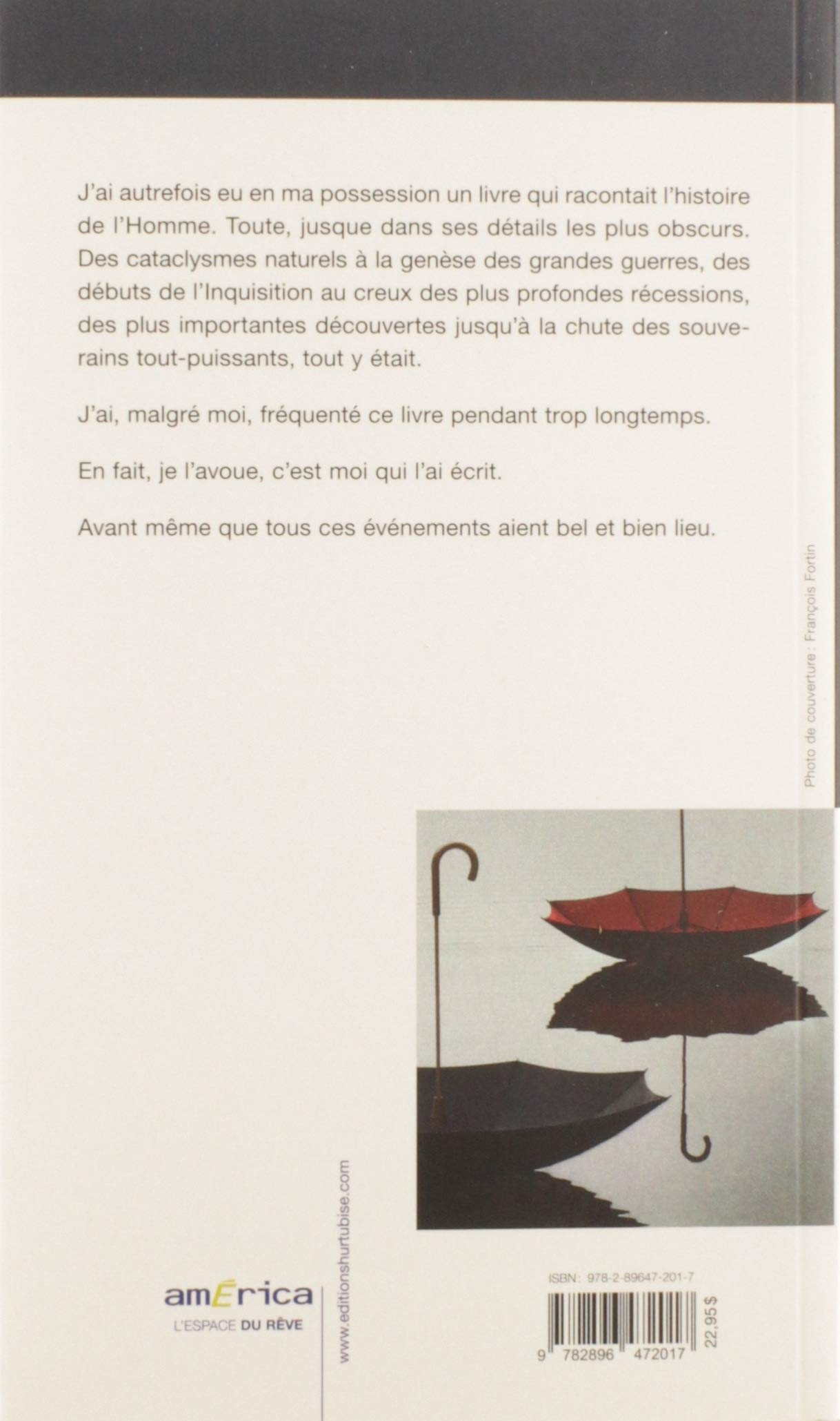 Livre La noyade du marchand de parapluies (Françis Malka) (Livre d'occasion) - ISBN 2896472010