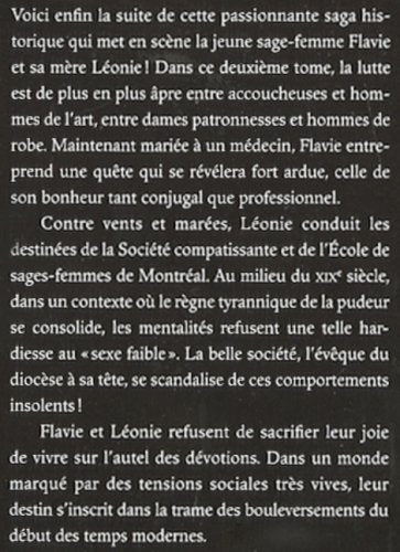 Livre Les accoucheuses # 2 : La révolte (Anne-Marie Sicotte) (Livre d'occasion) - ISBN 2896490035