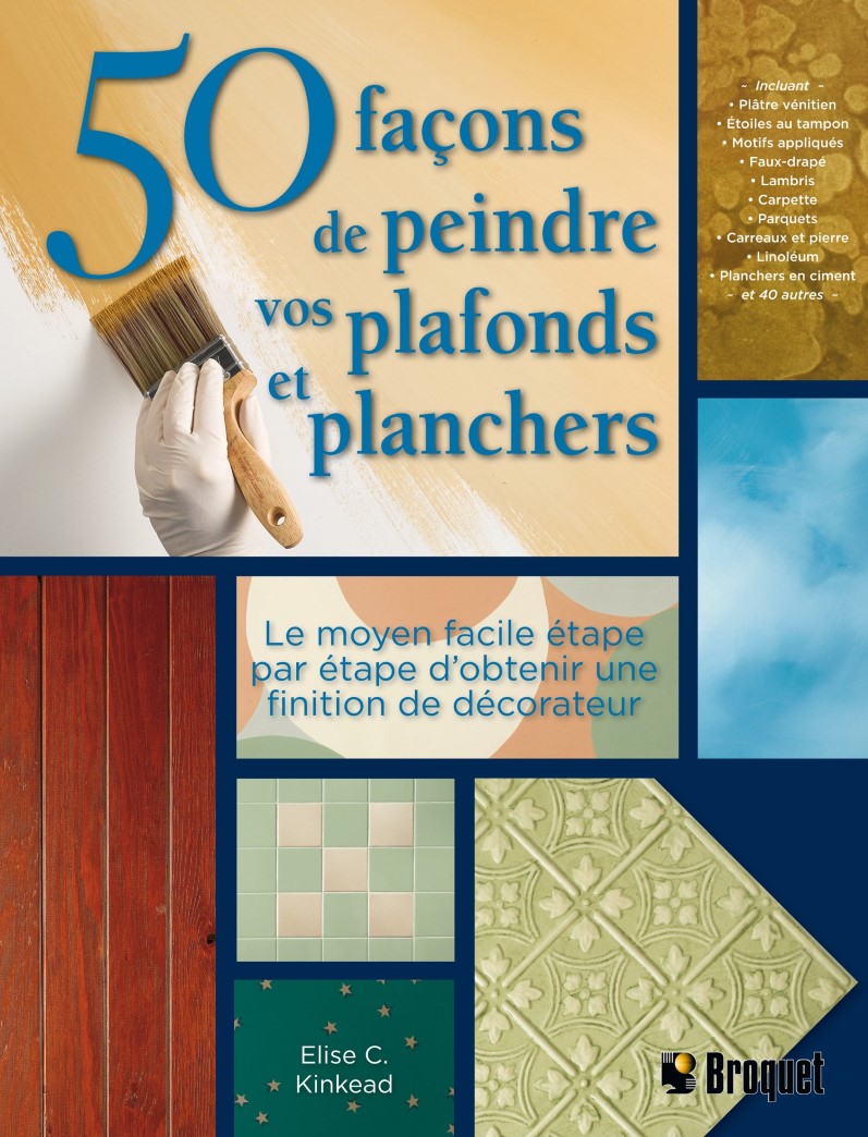 Livre 50 façons de peindre vos plafonds et planchers (Livre d'occasion) - ISBN 2896540245