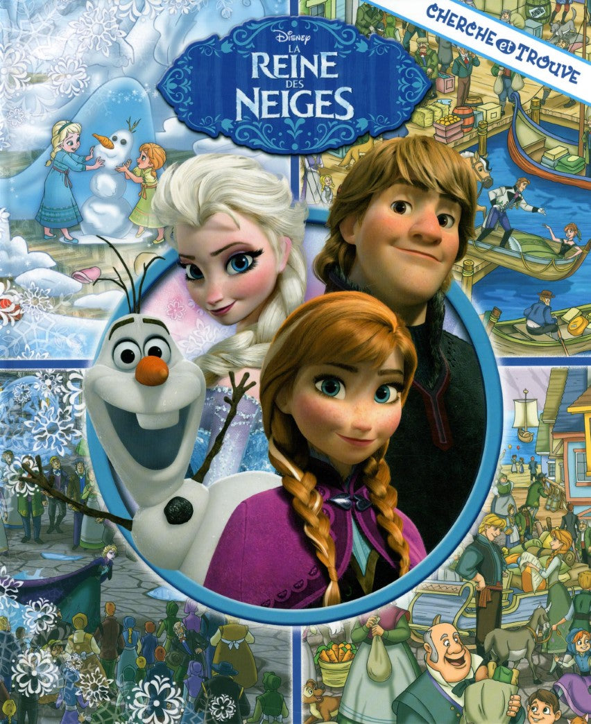 Cherche et Trouve : La Reine des neiges