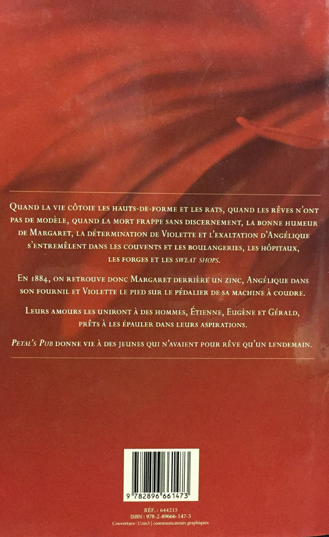 Livre Petal's Pub - Arlette Cousture (Livre d'occasion) - ISBN 2896661476