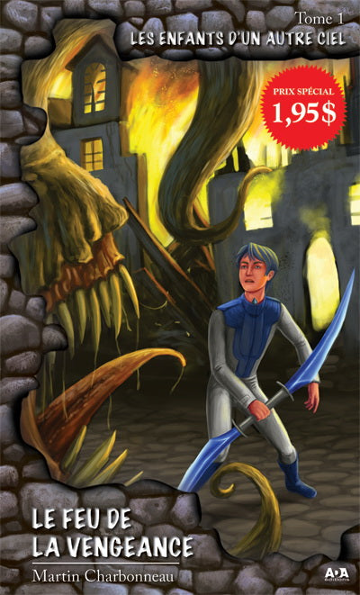 Livre Le feu de la vengeance - Martin Charbonneau (Livre d'occasion) - ISBN 2896671048