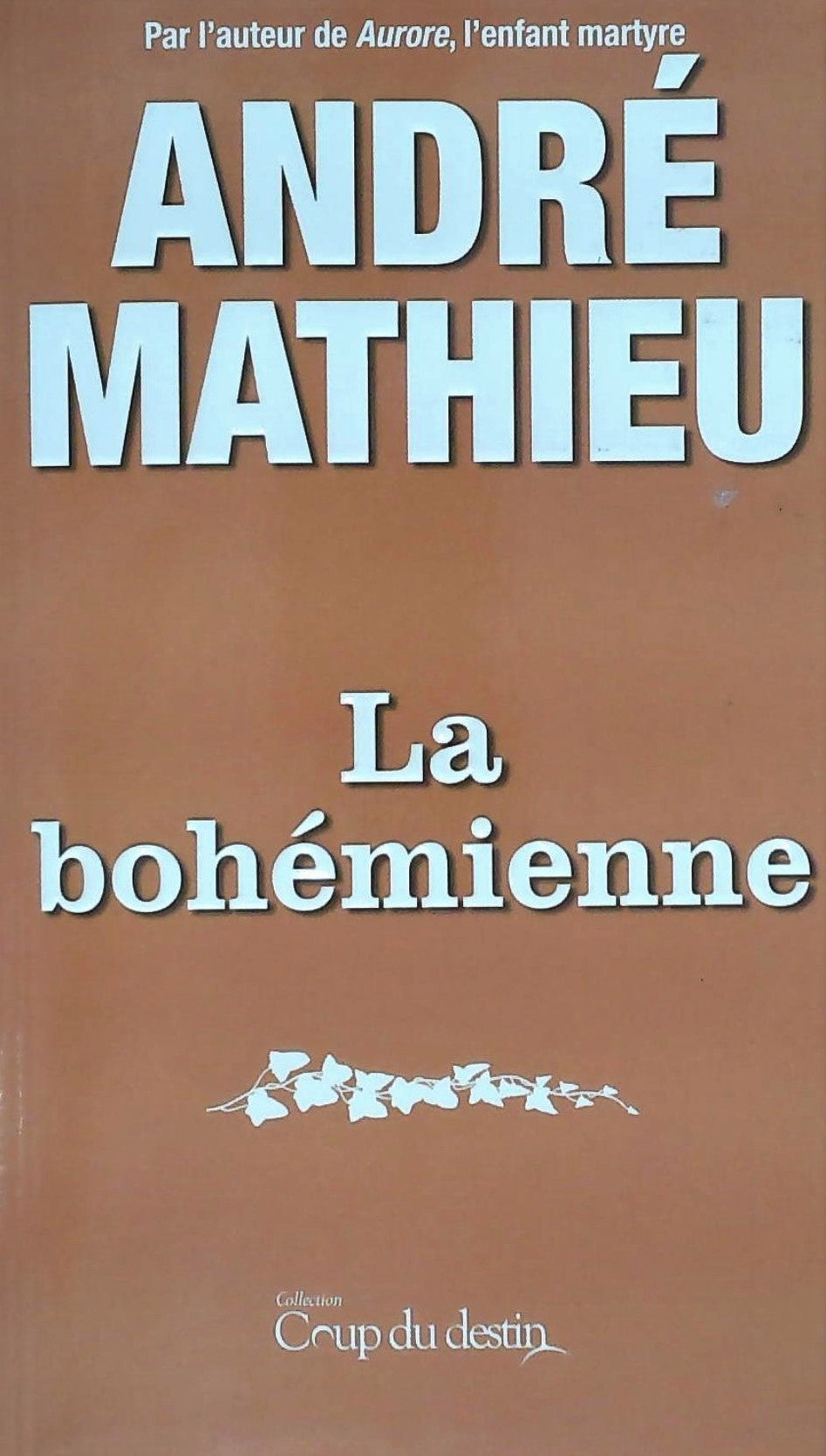 Livre La bohémienne (André Mathieu) (Livre neuf) - ISBN 2897314915