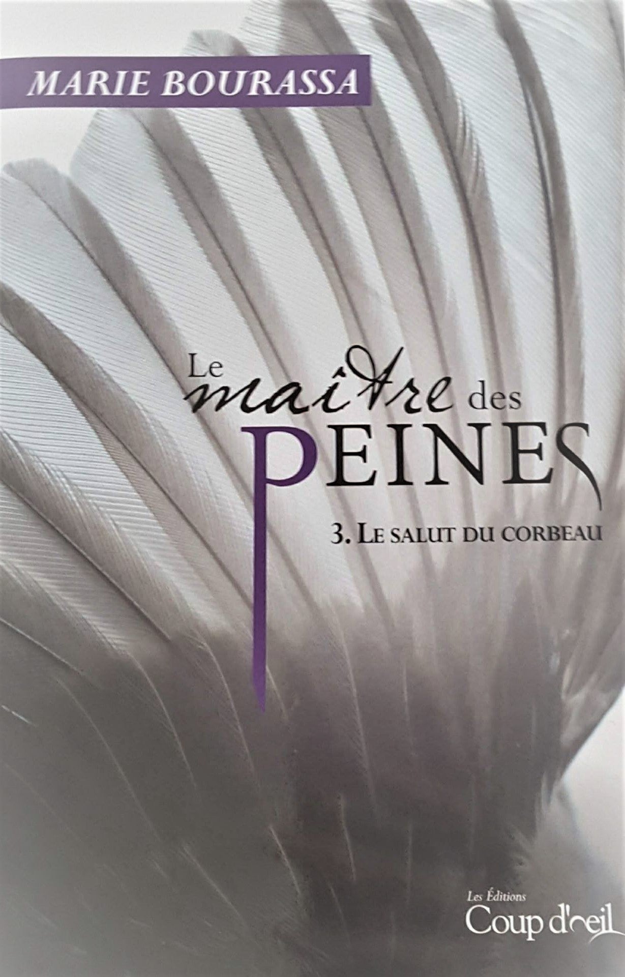 Le maître des peines # 3 : Le salut du corbeau - Marie Bourassa