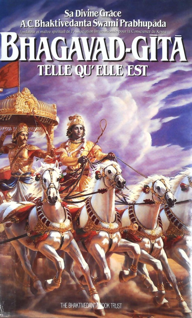 Livre ISBN 2908500027 Bhagavad-Gita telle qu'elle est (A.C. Bhaktivedanta Swami Prabhupada)