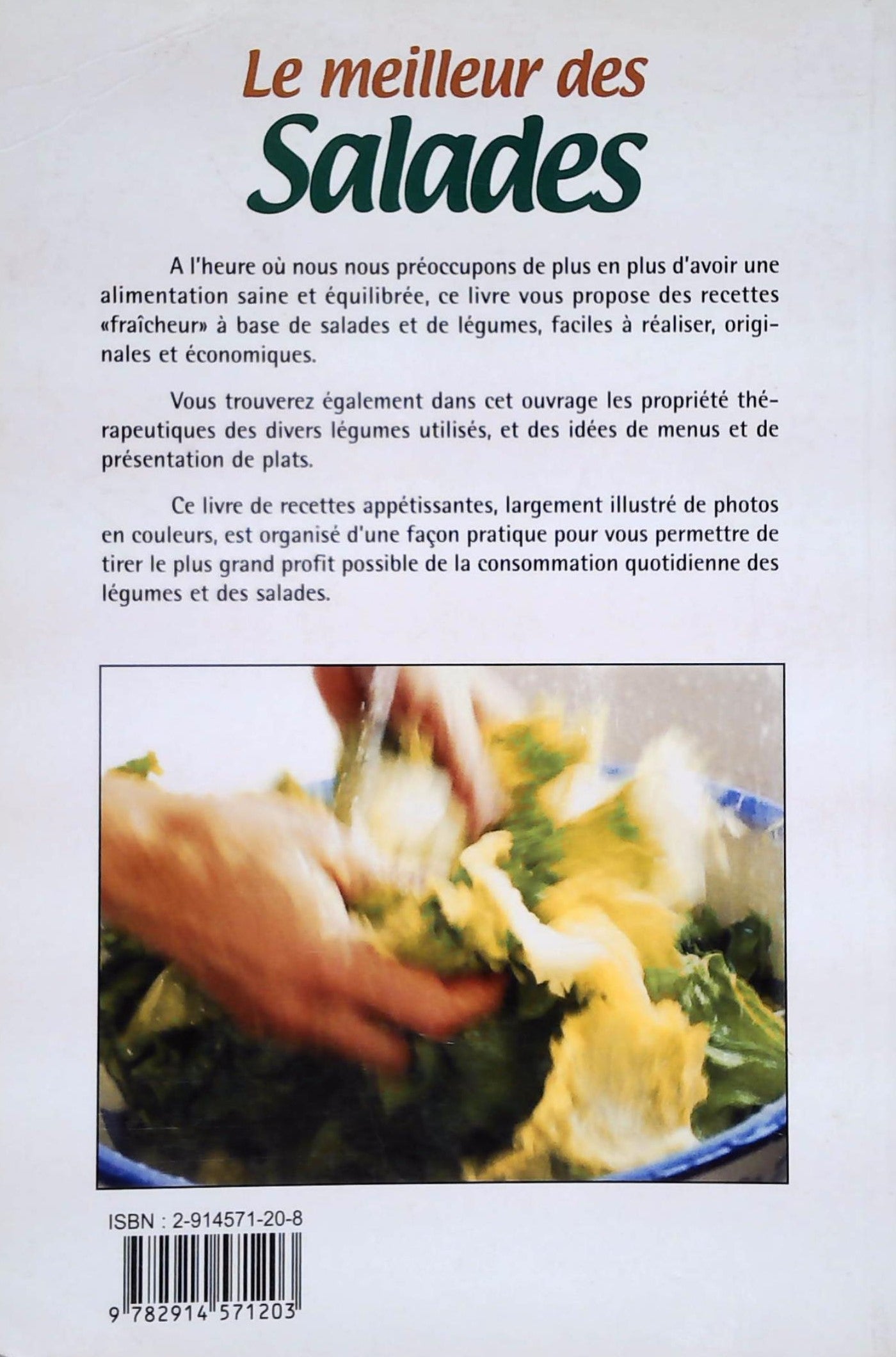 Livre Le meilleur des salades (Livre d'occasion) - ISBN 2914571208
