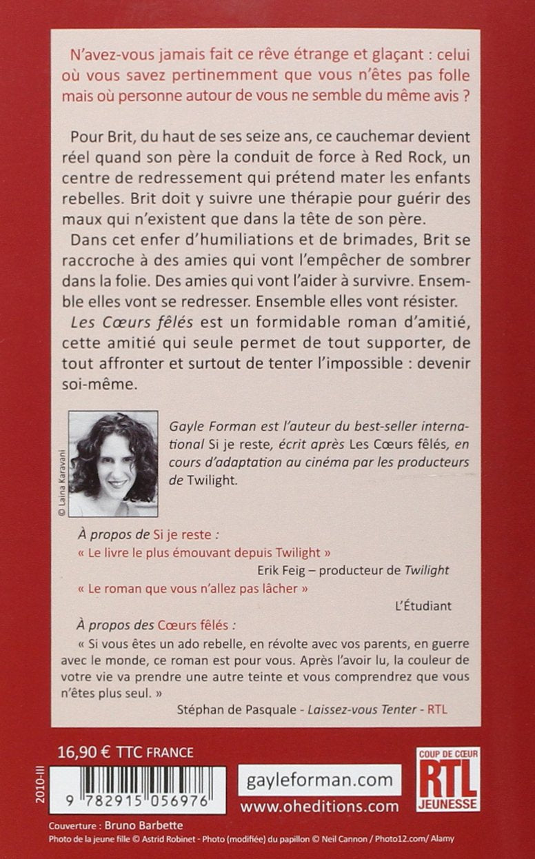 Livre Les cœurs fêlés - Gayle Forman (Livre d'occasion) - ISBN 2915056978