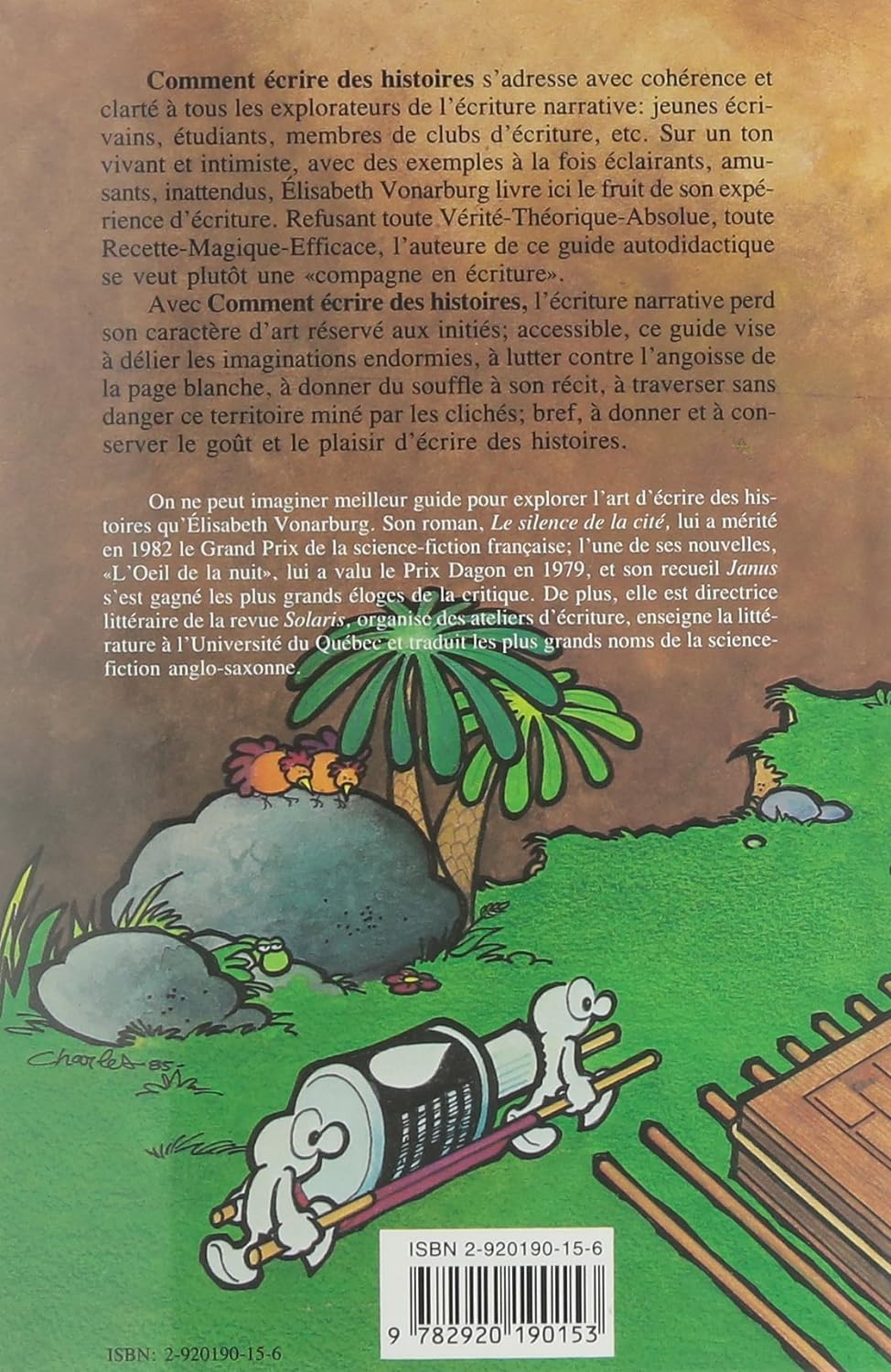 Livre Comment écrire des histoires : Guide de l'explorateur (Élisabeth Vonarburg) (Livre...