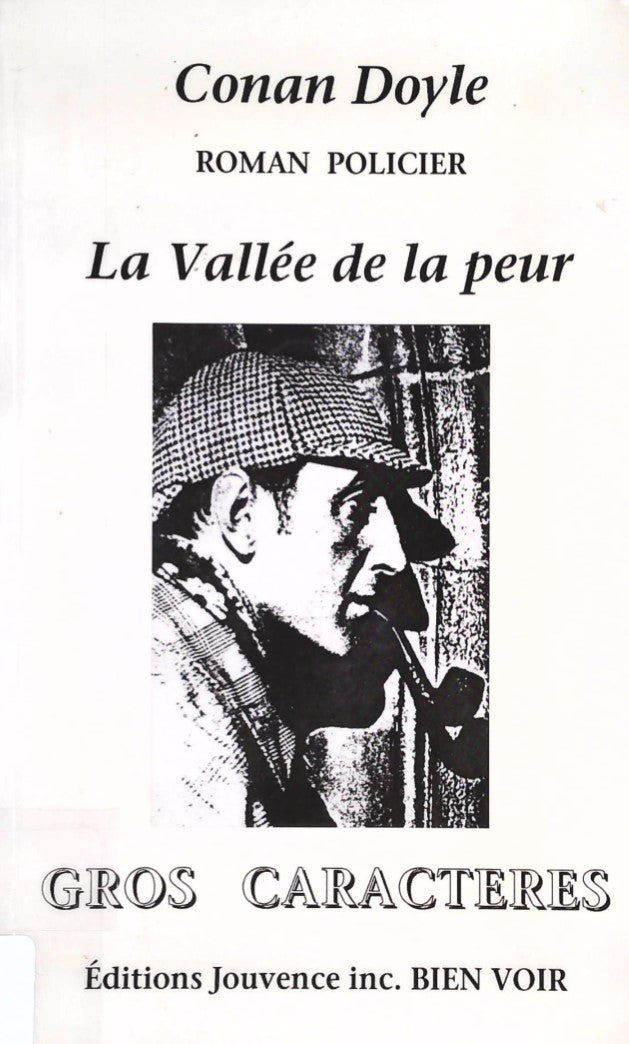 Livre ISBN 2920903578 La vallée de la peur (En gros caractères) (Conan Doyle)