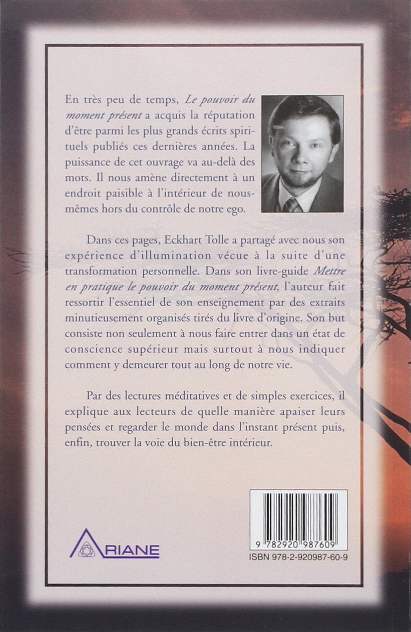 Mettre en pratique le pouvoir du moment présent (Eckhart Tolle)