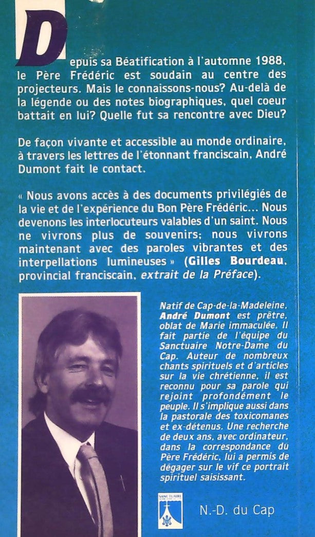 Livre Le goût de Dieu : Message spirituel du Père Frédéric - André Dumont (Livre d'occasion) - IS...