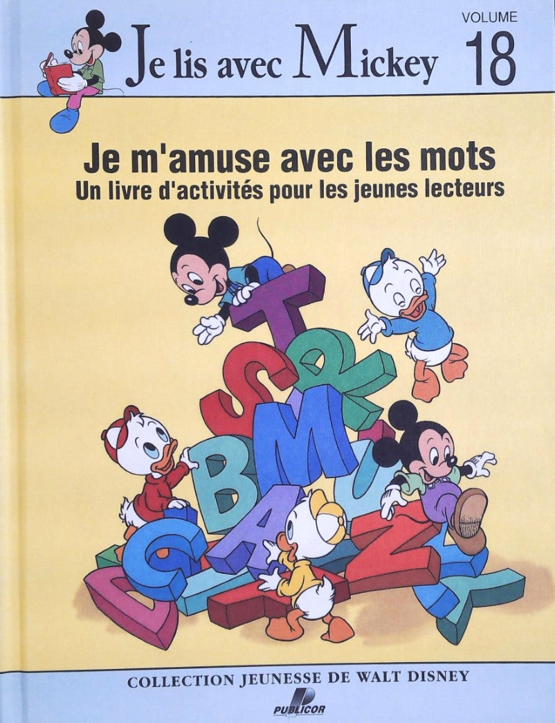 Livre Je m'amuse avec les mots : Un livre d'activités pour les jeunes lecteurs - Collectif (Livre...