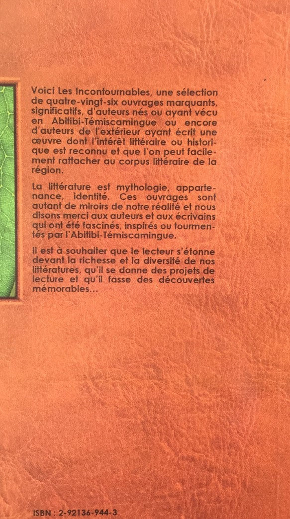 Livre Les incontournables - Collectif (Livre d'occasion) - ISBN 2921369443