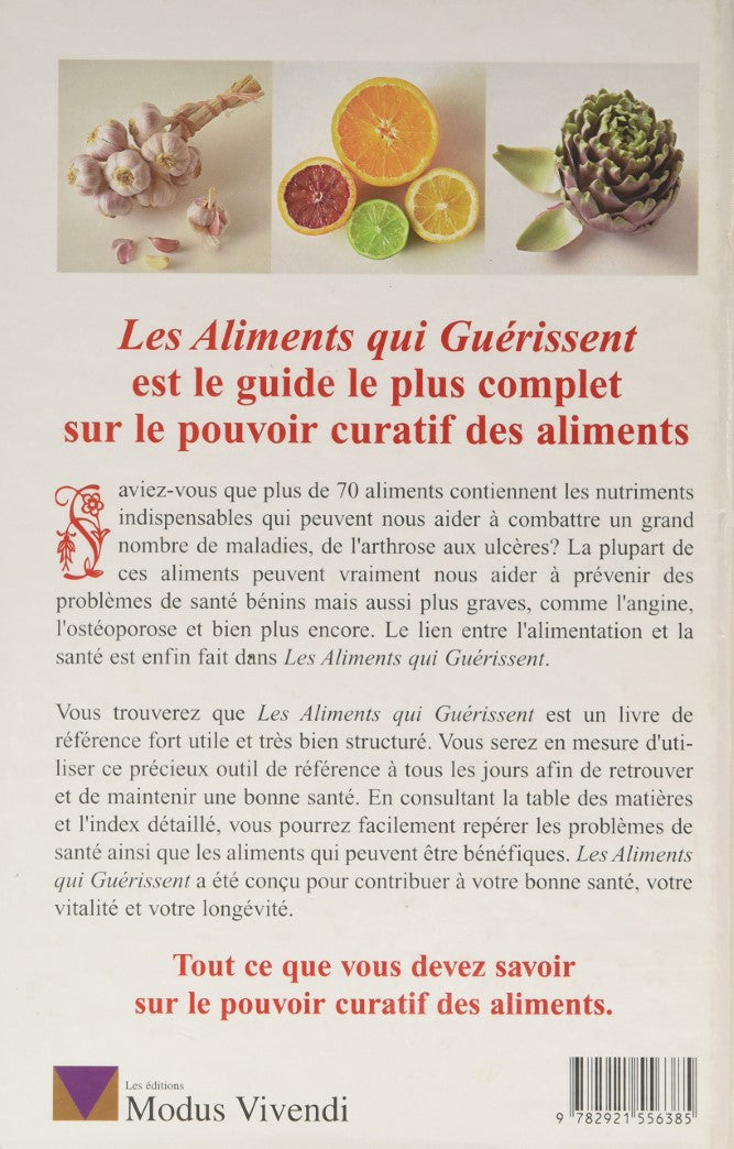 Livre Les aliments qui guérissent - Patricia Hausman (Livre d'occasion) - ISBN 2921556383