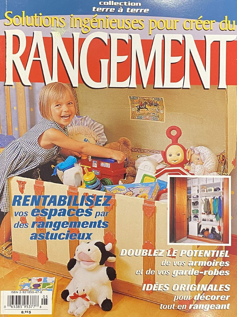 Livre Solutions ingénieuses pour créer du rangement (Livre d'occasion) - ISBN 2921850478