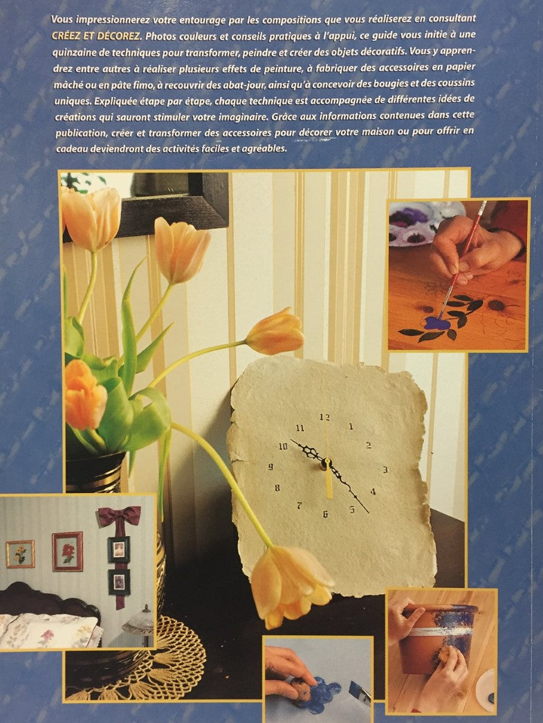 Livre Créez, décorez - Collectif (Livre d'occasion) - ISBN 2921850540