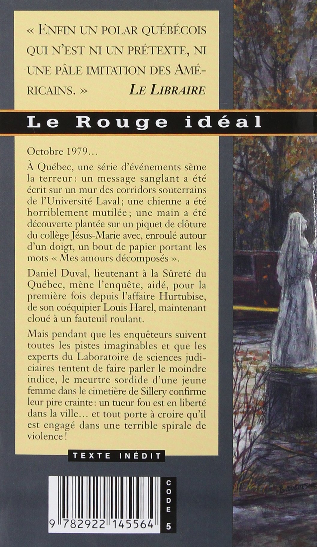 Livre Le rouge idéal - Jacques Côté (Livre d'occasion) - ISBN 2922145565